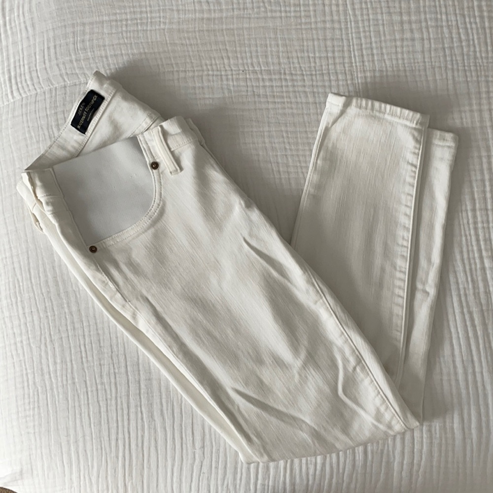 Jcrew maternity toothpick skinny jeans